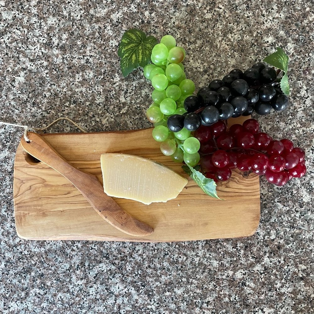 Olive Wood Irregular Shape Cutting Board